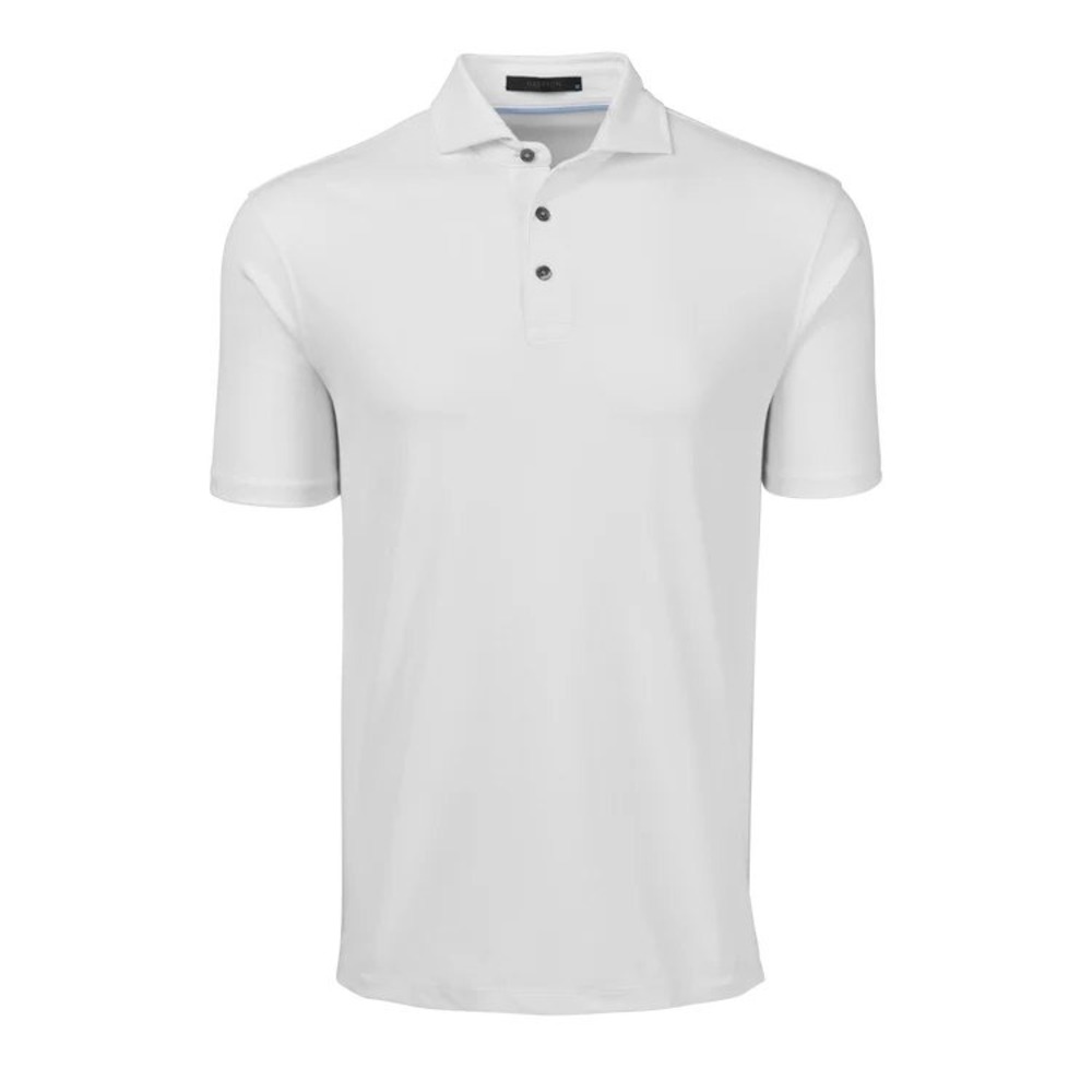 Greyson Omaha Polo Men's L White brrr Cooling Performance Golf Shirt